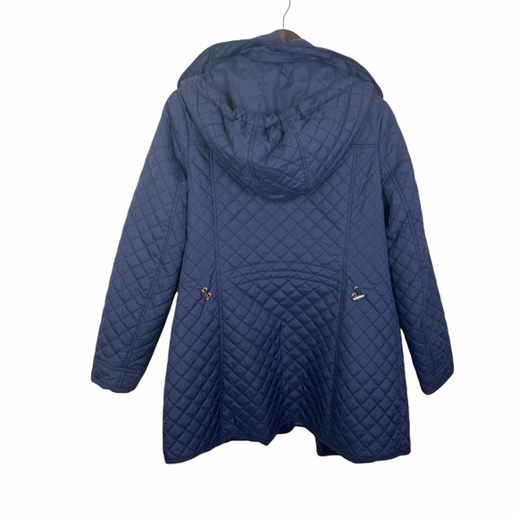 Steve Madden Quilted Coat Size Large - Picture 4 of 6